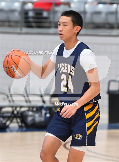 Thumbnail 1 in Inderkum (CA) vs Jordan (UT) - Section 7 Basketball Tournament photogallery.