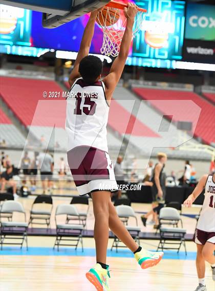 Thumbnail 3 in Inderkum (CA) vs Jordan (UT) - Section 7 Basketball Tournament photogallery.