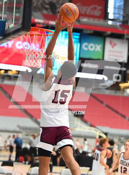 Thumbnail 2 in Inderkum (CA) vs Jordan (UT) - Section 7 Basketball Tournament photogallery.