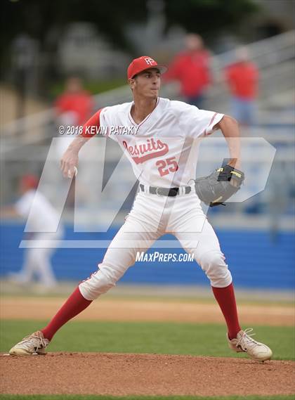 Thumbnail 2 in Cheshire vs. Fairfield Prep (CIAC Class LL Semifinal) photogallery.