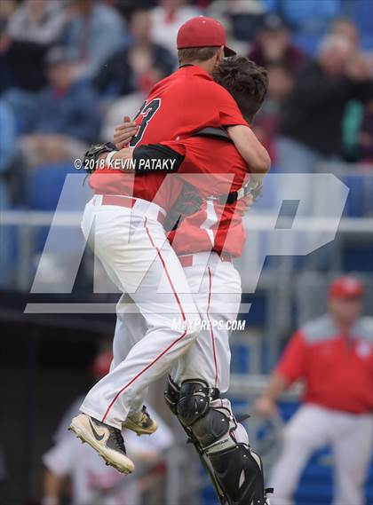 Thumbnail 3 in Cheshire vs. Fairfield Prep (CIAC Class LL Semifinal) photogallery.