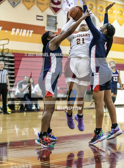 Thumbnail 1 in Leuzinger @ Alemany (CIF SS D 2AA Semi final) photogallery.