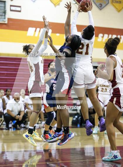 Thumbnail 1 in Leuzinger @ Alemany (CIF SS D 2AA Semi final) photogallery.