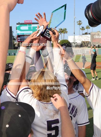 Thumbnail 1 in Patrick Henry vs. Santana (CIF SDS Division 1 Final) photogallery.