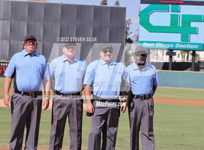 Thumbnail 3 in Patrick Henry vs. Santana (CIF SDS Division 1 Final) photogallery.