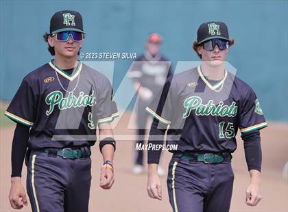 Thumbnail 2 in Patrick Henry vs. Santana (CIF SDS Division 1 Final) photogallery.