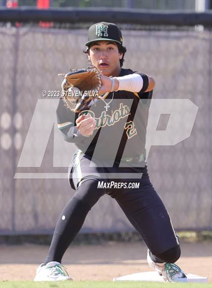 Thumbnail 2 in Patrick Henry vs. Santana (CIF SDS Division 1 Final) photogallery.