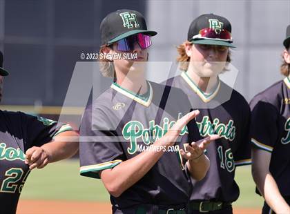 Thumbnail 1 in Patrick Henry vs. Santana (CIF SDS Division 1 Final) photogallery.