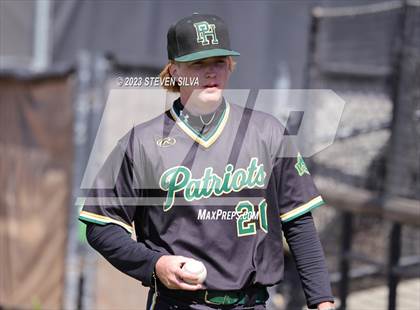 Thumbnail 2 in Patrick Henry vs. Santana (CIF SDS Division 1 Final) photogallery.