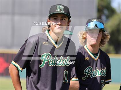 Thumbnail 1 in Patrick Henry vs. Santana (CIF SDS Division 1 Final) photogallery.