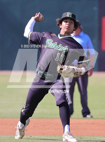 Thumbnail 2 in Patrick Henry vs. Santana (CIF SDS Division 1 Final) photogallery.