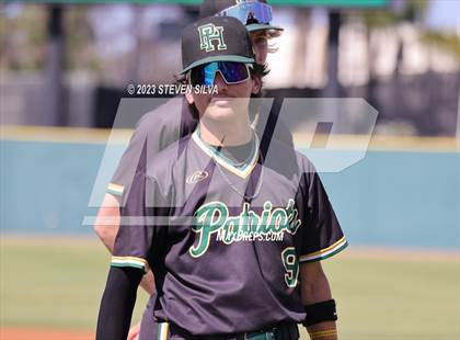 Thumbnail 3 in Patrick Henry vs. Santana (CIF SDS Division 1 Final) photogallery.