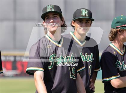 Thumbnail 2 in Patrick Henry vs. Santana (CIF SDS Division 1 Final) photogallery.