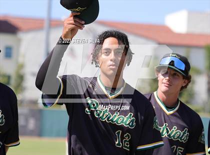 Thumbnail 2 in Patrick Henry vs. Santana (CIF SDS Division 1 Final) photogallery.