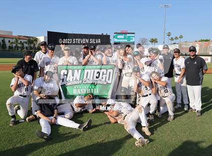 Thumbnail 2 in Patrick Henry vs. Santana (CIF SDS Division 1 Final) photogallery.