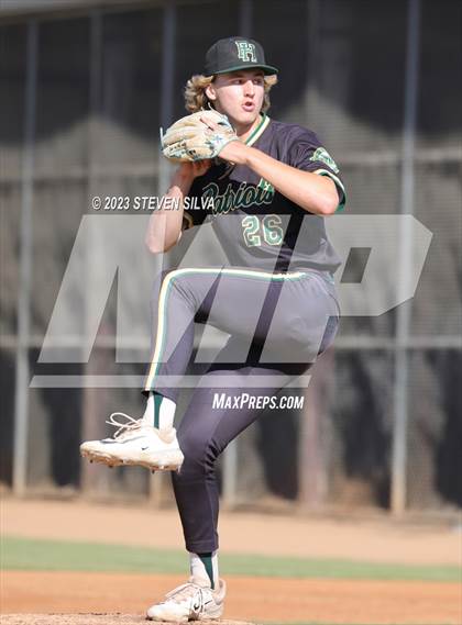 Thumbnail 1 in Patrick Henry vs. Santana (CIF SDS Division 1 Final) photogallery.