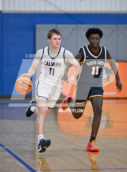 Thumbnail 2 in Calvary Christian vs Winter Haven  (SunBash Tourney) photogallery.