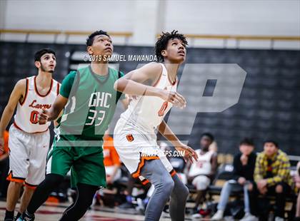 Thumbnail 1 in Grant vs Granada Hills Charter (Hart Holiday Classic) photogallery.