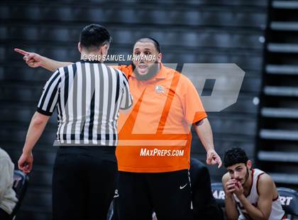 Thumbnail 2 in Grant vs Granada Hills Charter (Hart Holiday Classic) photogallery.