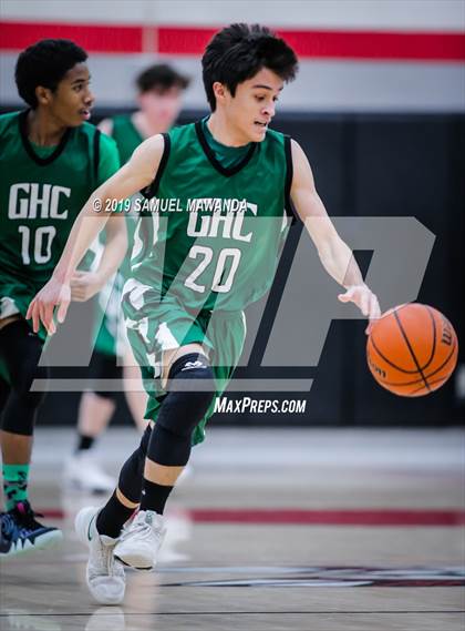Thumbnail 1 in Grant vs Granada Hills Charter (Hart Holiday Classic) photogallery.
