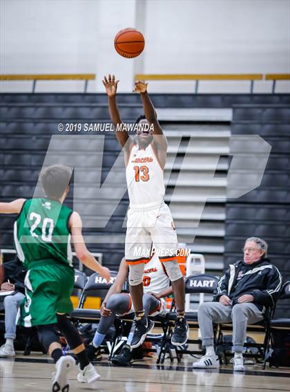 Thumbnail 2 in Grant vs Granada Hills Charter (Hart Holiday Classic) photogallery.