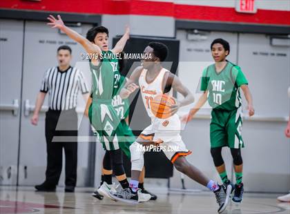 Thumbnail 2 in Grant vs Granada Hills Charter (Hart Holiday Classic) photogallery.