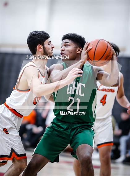 Thumbnail 2 in Grant vs Granada Hills Charter (Hart Holiday Classic) photogallery.