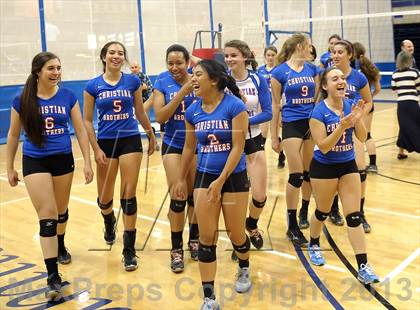 Thumbnail 2 in Vista del Lago vs. Christian Brothers (CIF SJS D3 Final) photogallery.