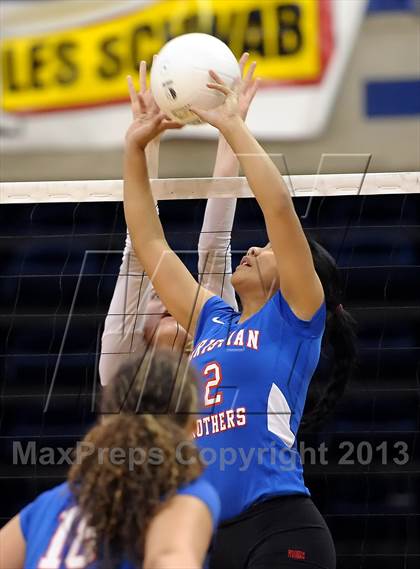 Thumbnail 2 in Vista del Lago vs. Christian Brothers (CIF SJS D3 Final) photogallery.