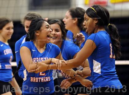 Thumbnail 2 in Vista del Lago vs. Christian Brothers (CIF SJS D3 Final) photogallery.