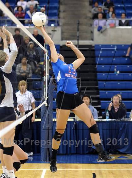Thumbnail 1 in Vista del Lago vs. Christian Brothers (CIF SJS D3 Final) photogallery.