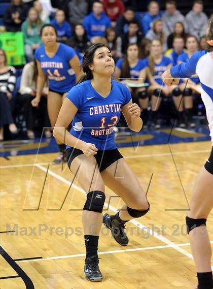 Thumbnail 2 in Vista del Lago vs. Christian Brothers (CIF SJS D3 Final) photogallery.