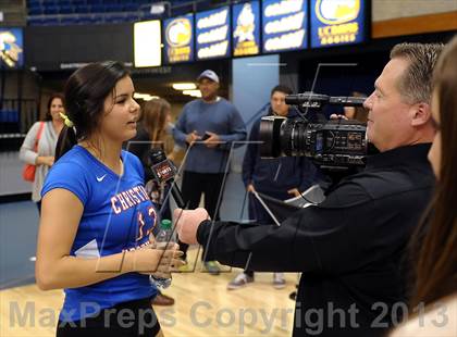 Thumbnail 1 in Vista del Lago vs. Christian Brothers (CIF SJS D3 Final) photogallery.