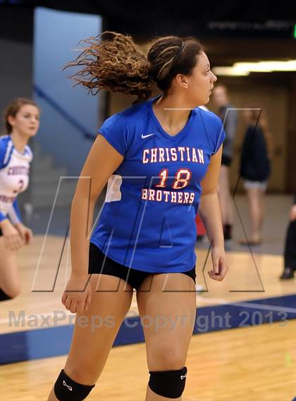 Thumbnail 3 in Vista del Lago vs. Christian Brothers (CIF SJS D3 Final) photogallery.