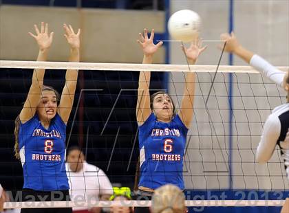 Thumbnail 3 in Vista del Lago vs. Christian Brothers (CIF SJS D3 Final) photogallery.