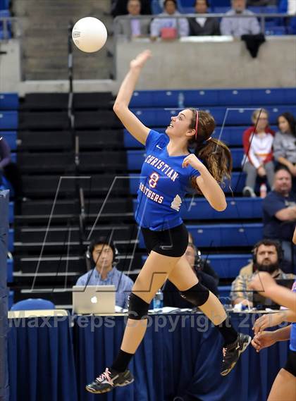 Thumbnail 3 in Vista del Lago vs. Christian Brothers (CIF SJS D3 Final) photogallery.