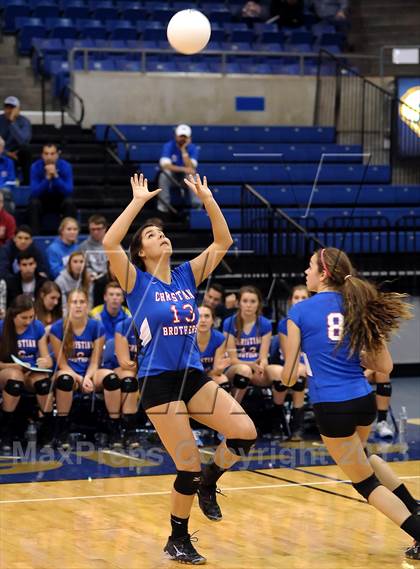 Thumbnail 3 in Vista del Lago vs. Christian Brothers (CIF SJS D3 Final) photogallery.