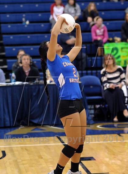 Thumbnail 2 in Vista del Lago vs. Christian Brothers (CIF SJS D3 Final) photogallery.