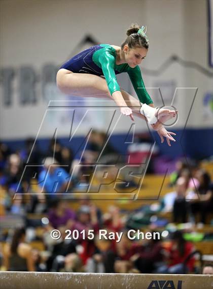 Thumbnail 1 in CHSAA 5A Gymnastics Championships (Day 1 First Half) photogallery.