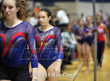 Thumbnail 3 in CHSAA 5A Gymnastics Championships (Day 1 First Half) photogallery.