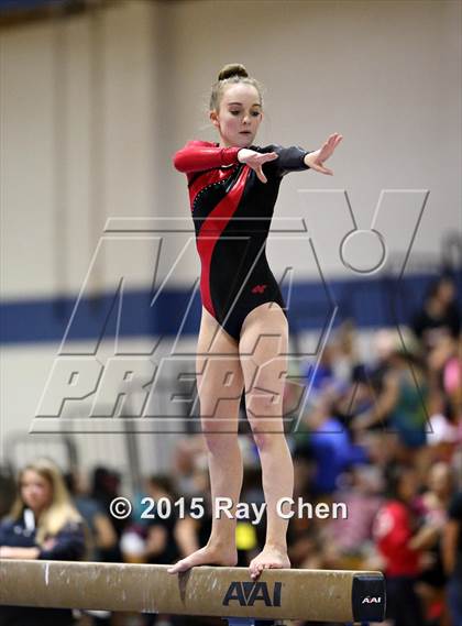 Thumbnail 1 in CHSAA 5A Gymnastics Championships (Day 1 First Half) photogallery.