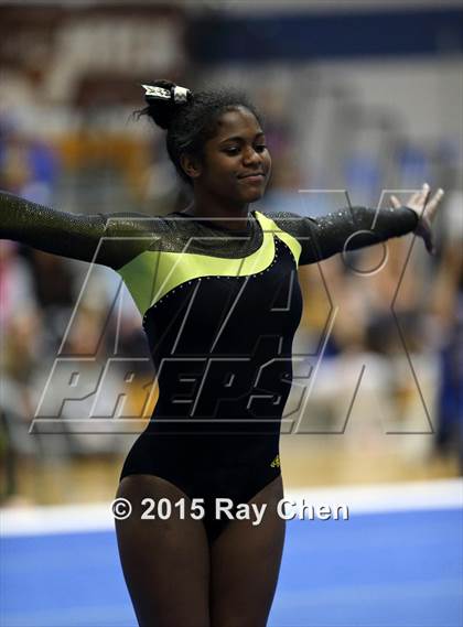 Thumbnail 2 in CHSAA 5A Gymnastics Championships (Day 1 First Half) photogallery.