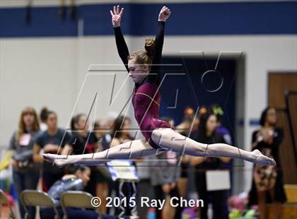 Thumbnail 2 in CHSAA 5A Gymnastics Championships (Day 1 First Half) photogallery.