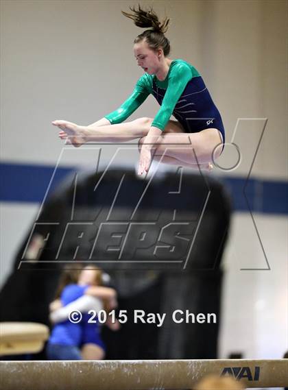 Thumbnail 3 in CHSAA 5A Gymnastics Championships (Day 1 First Half) photogallery.