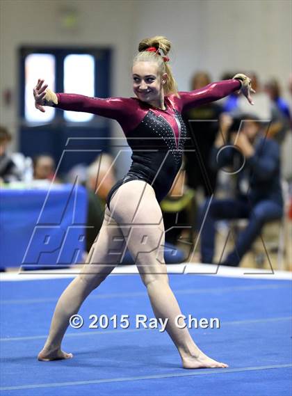 Thumbnail 1 in CHSAA 5A Gymnastics Championships (Day 1 First Half) photogallery.