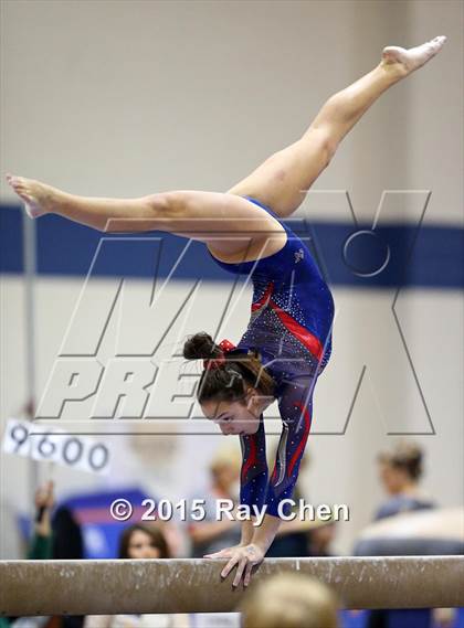 Thumbnail 2 in CHSAA 5A Gymnastics Championships (Day 1 First Half) photogallery.