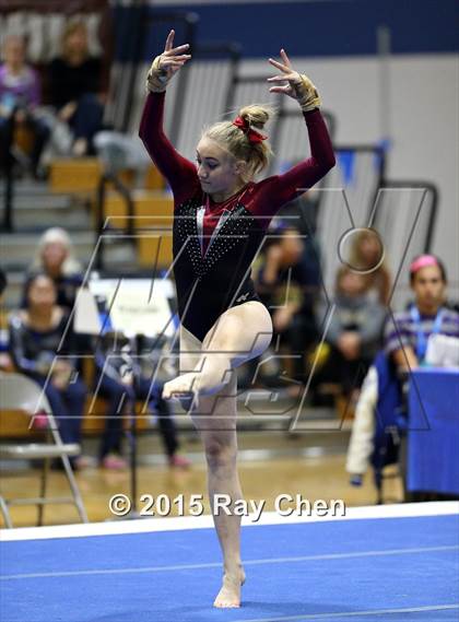 Thumbnail 1 in CHSAA 5A Gymnastics Championships (Day 1 First Half) photogallery.