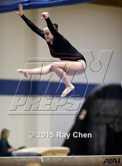 Thumbnail 3 in CHSAA 5A Gymnastics Championships (Day 1 First Half) photogallery.