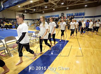 Thumbnail 3 in CHSAA 5A Gymnastics Championships (Day 1 First Half) photogallery.