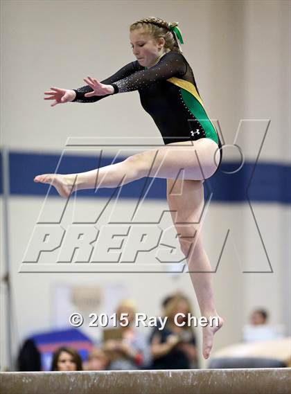 Thumbnail 1 in CHSAA 5A Gymnastics Championships (Day 1 First Half) photogallery.